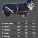 Kensington Signature Winter Dog Coat SIze Chart