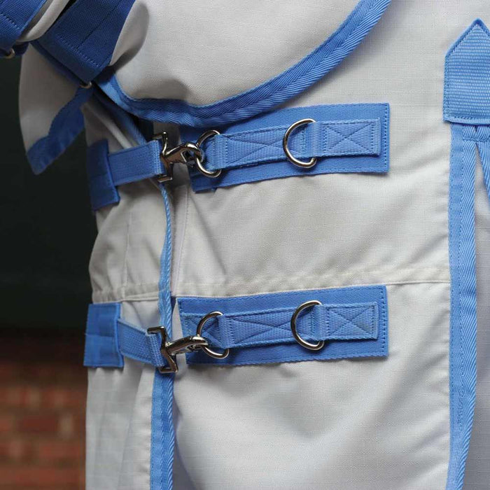 WeatherBeeta ComFitec Sweet Itch Shield Combo Neck Fly Rug Front Clips