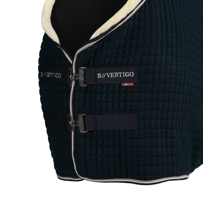 B Vertigo Dylan Thermo Blanket with Faux Fur Collar