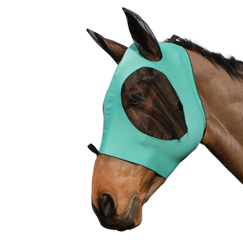 image_main - Turquoise/Black - WeatherBeeta Stretch Bug Eye Saver with Ears - .jpg