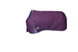 WeatherBeeta ComFiTec Essential Standard Neck Turnout Sheet (0g Lite) - Violet with Blue Trim