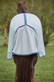 WeatherBeeta ComFiTec Airflow II Standard Neck Fly Sheet (No Fill) - Close-up of full tail flap