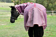 WeatherBeeta ComFiTec Ripshield Plus Detach-A-Neck Fly Sheet (No Fill + Belly Wrap) - Tail flap