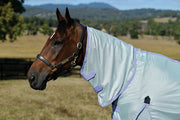 Saxon Mesh Combo Neck Fly Sheet (No Fill + Hood + Gusset + Belly Wrap) - Combo neck cover