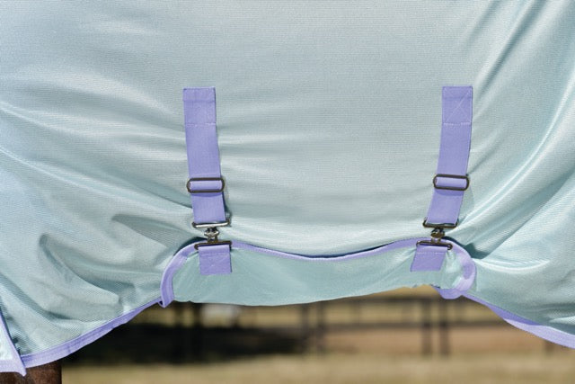 Saxon Mesh Combo Neck Fly Sheet (No Fill + Hood + Gusset + Belly Wrap) - Belly wrap