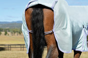 Saxon Mesh Combo Neck Fly Sheet (No Fill + Hood + Gusset + Belly Wrap) - Tail strap