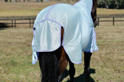 Saxon Mesh Combo Neck Fly Sheet (No Fill + Hood + Gusset + Belly Wrap) - Tail flap