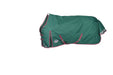 WeatherBeeta ComFiTec Plus Dynamic II Standard Neck Turnout Sheet (0g Lite) - Green with Red Trim