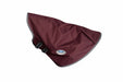 WeatherBeeta ComFiTec Plus Dynamic II Turnout Neck Rug (220g Medium) in Maroon with Grey/White Trim on White Background