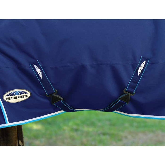 WeatherBeeta ComFiTec Ultra Hardi Detach-A-Neck Turnout Blanket (100g Medium-Lite) - CLOSEOUT