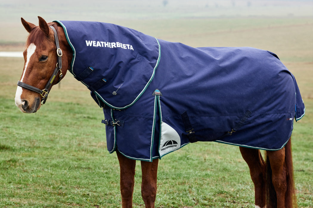 WeatherBeeta ComFiTec Plus Dynamic Turnout Blanket Detach-A-Neck (220g Medium + Neck Cover)