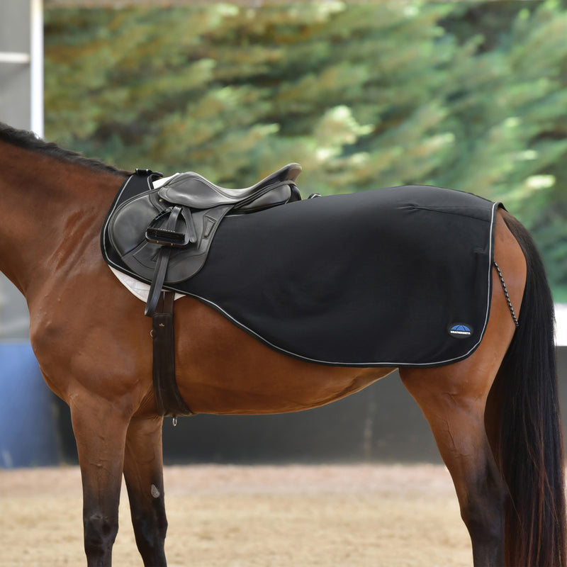 image_main - Black/Silver - WeatherBeeta Anti Static Fleece Quarter Sheet - .jpg