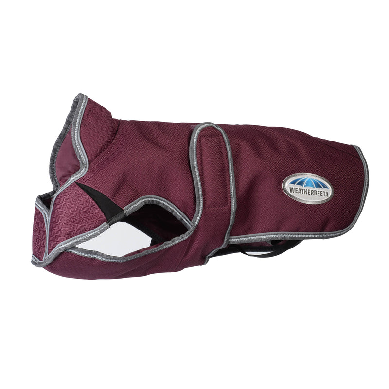 image_addtnl_1 - Maroon/Grey/White - WeatherBeeta ComFiTec Premier Free Parka Deluxe Dog Coat Medium - .jpg
