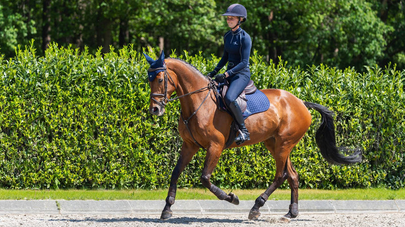 LeMieux Suede Close Contact Square Jumping Saddle Pad