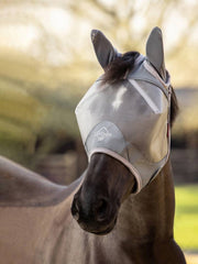 Armourshield Pro Half Fly Mask Gray