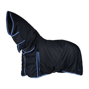Horze Glasgow Medium Weight Combo Turnout Blanket 150g - Dark Blue