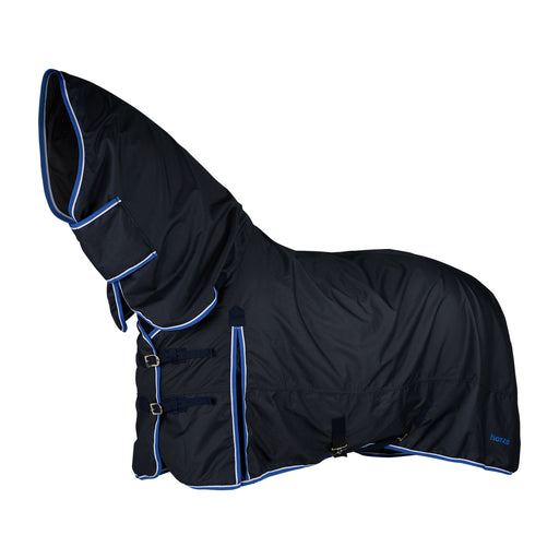 Horze Glasgow combo neck turnout blanket in Dark Blue
