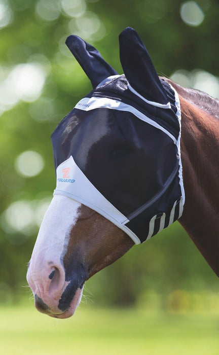 Fly Guard Pro By Shires Fine Mesh Fly Mask With Ears