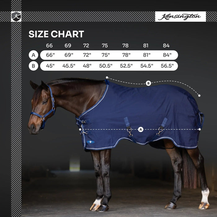 Horse Poly Cotton Day Sheet - Breathable Stable Sheet Kensington Protective