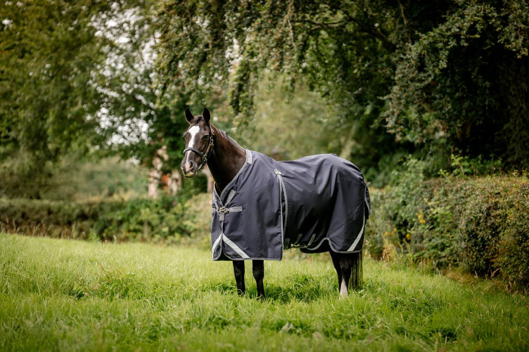 Horseware Rambo Optimo Turnout Plus 0g Navy/Thunderstorm Grey/Silver Horseware Rambo Optimo Turnout Plus 0g Navy/Thunderstorm Grey/Silver