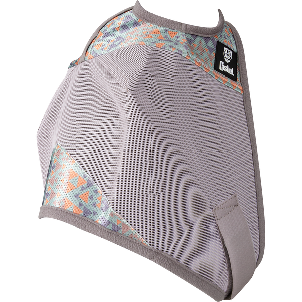 Cashel Crusader Designer Fly Mask (Standard Without Ears) in Sagebrush - Fly mask on transparent background