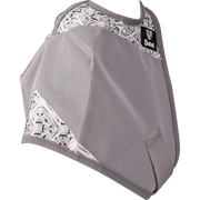 Cashel Crusader Designer Fly Mask (Standard Without Ears) in Tundra - Fly mask on transparent background