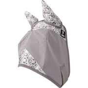 Cashel Crusader Designer Fly Mask (Standard With Ears) in Tundra - Fly mask on transparent background