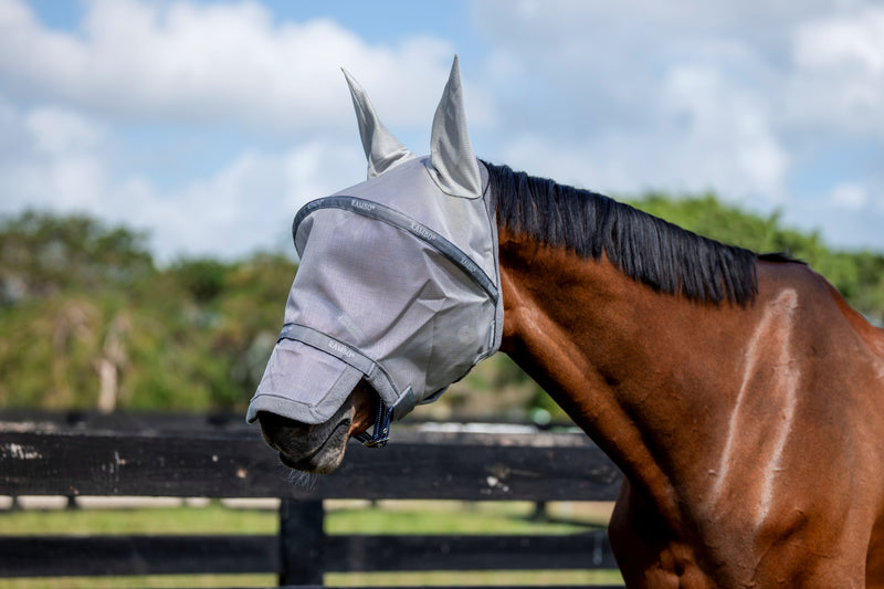 Rambo Plus Fly Mask With Ears