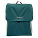 Hunter, jade and plum blanket storage bag. 