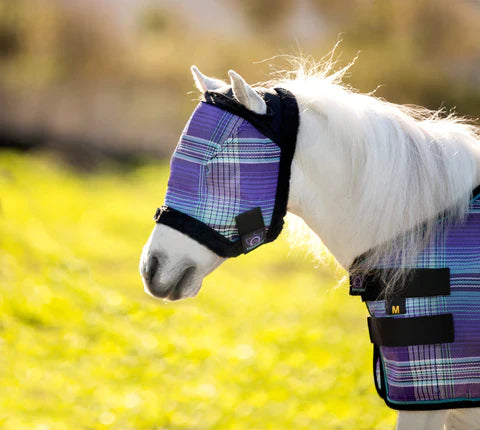 Kensington Pony Fly Mask With Fleece Trim