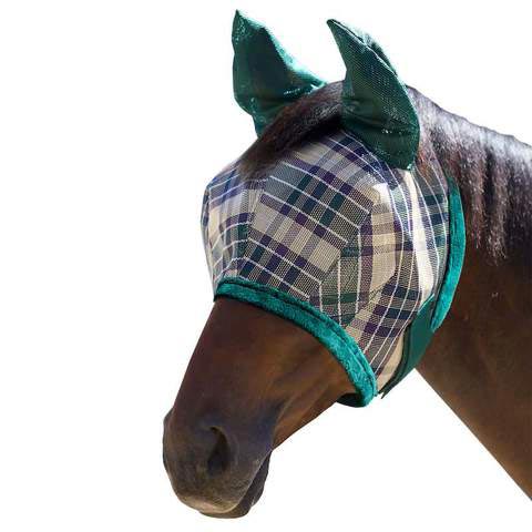 Kensington Fly Mask (With Fleece + Soft Mesh Ears + Forelock Opening)