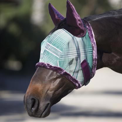 Kensington Fly Mask (With Fleece + Soft Mesh Ears + Forelock Opening)