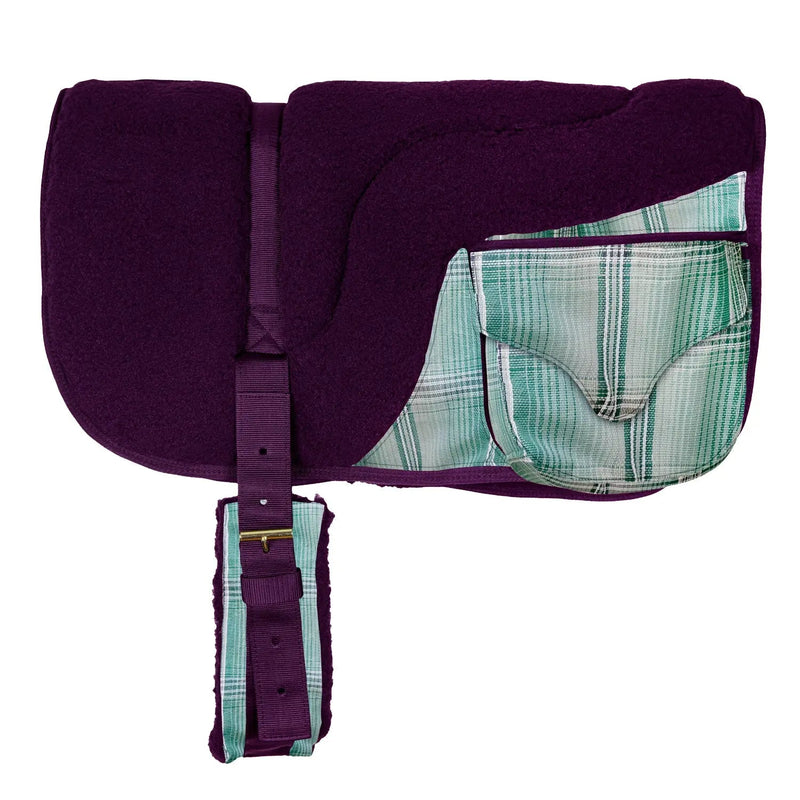 Plush Fleece Bareback Pad with Pockets - Comfort & Convenience Kensington Protective Products