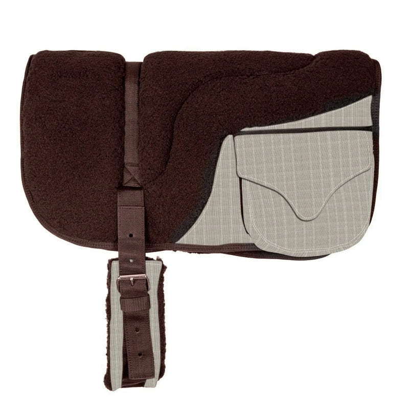 Plush Fleece Bareback Pad with Pockets - Comfort & Convenience Kensington Protective Products