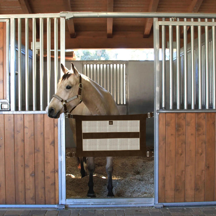 Kensington Equine Stall Guard | Durable Nylon + Breathable Mesh In Desert Sand