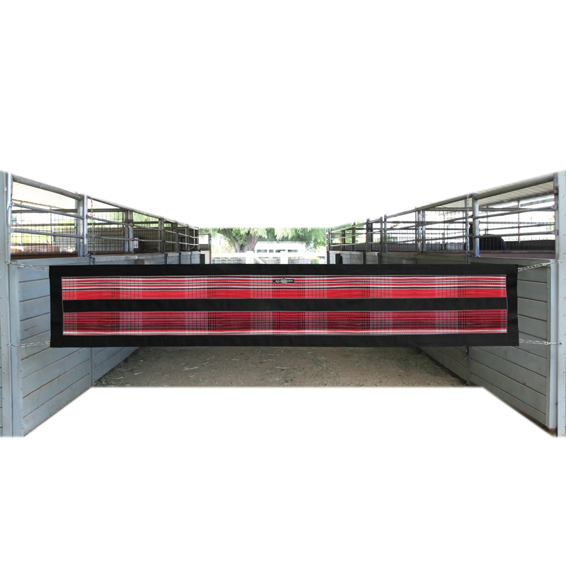 Kensington Equine Aisle Guard w/Hardware | Increase Airflow & Safety in Merlot