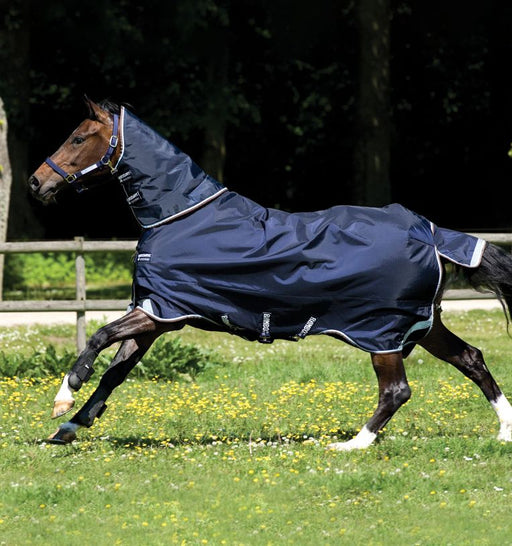 Ventomasta 300g Combo Neck Turnout Rug Green| Harry Hall
