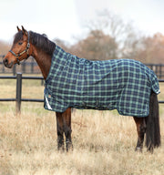 Rhino Wug Vari-Layer Turnout Blanket (250g Medium) in Hunter Check