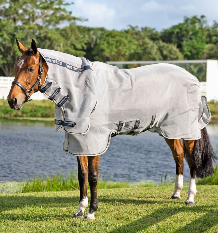 Rambo Protector Integrated Fly Sheet (No Fill + Hood)