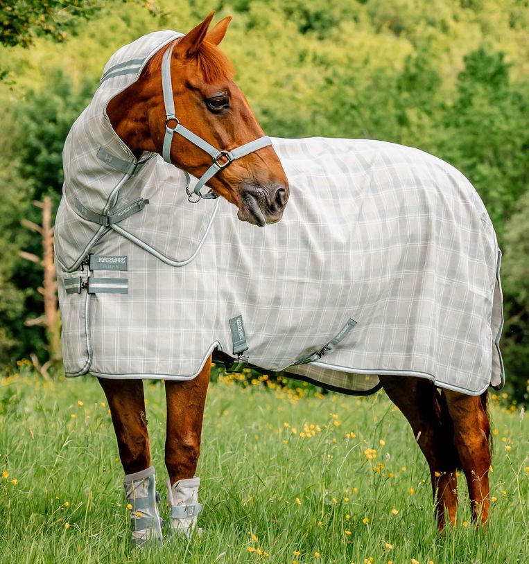 Horseware Newmarket Plus Fly Sheet (No Fill + Hood)