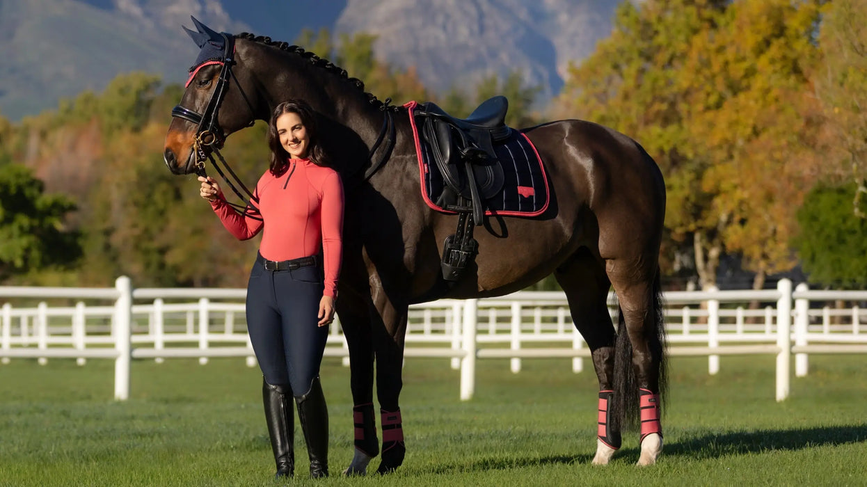 LeMieux Loire Classic Dressage Square Equestrian Saddle Pad