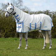 image_main - White/Blue - WeatherBeeta Sweet Itch Shield Combo Neck - .jpg