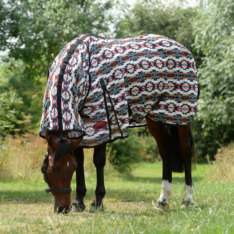 image_main - Diamond Navajo Print/Black - WeatherBeeta ComFiTec Essential Mesh II Combo Neck - .jpg