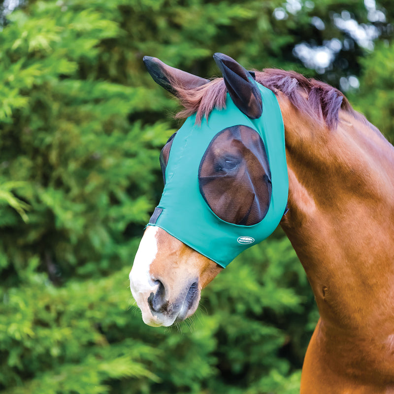 image_main - Hunter/Black - WeatherBeeta Deluxe Stretch Bug Eye Saver with Ears - .jpg