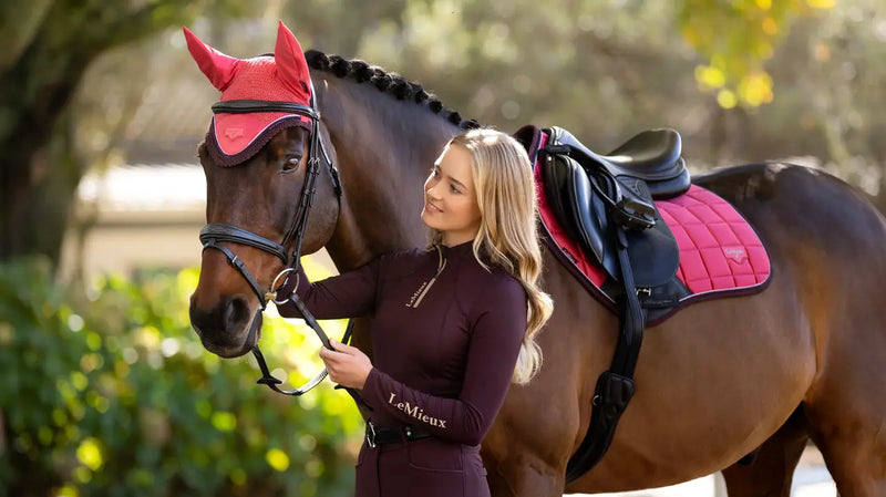 LeMieux Loire Classic Close Contact Square Saddle Pad