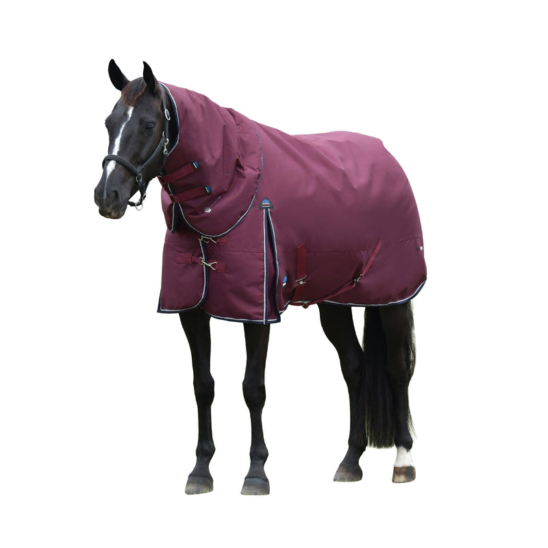 image_addtnl_1 - Burgundy/Navy - WeatherBeeta ComFiTec Essential Turnout Detach-A-Neck 220G - .jpg