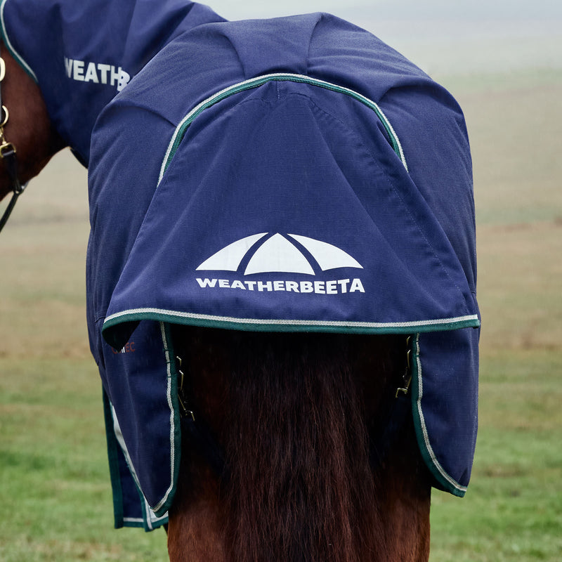 image_addtnl_4 - Navy/Forest Green - WeatherBeeta ComFiTec Plus Dynamic Turnout Detach-A-Neck 220g - .jpg