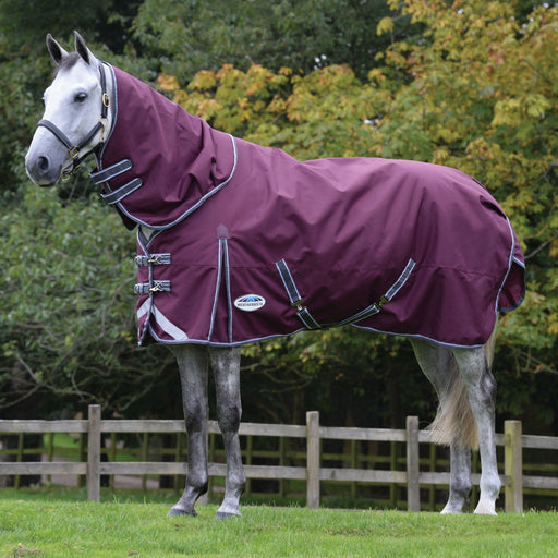 image_main - Maroon/Grey/White - WeatherBeeta ComFiTec Plus Dynamic II Detach-A-Neck Lite - .jpg