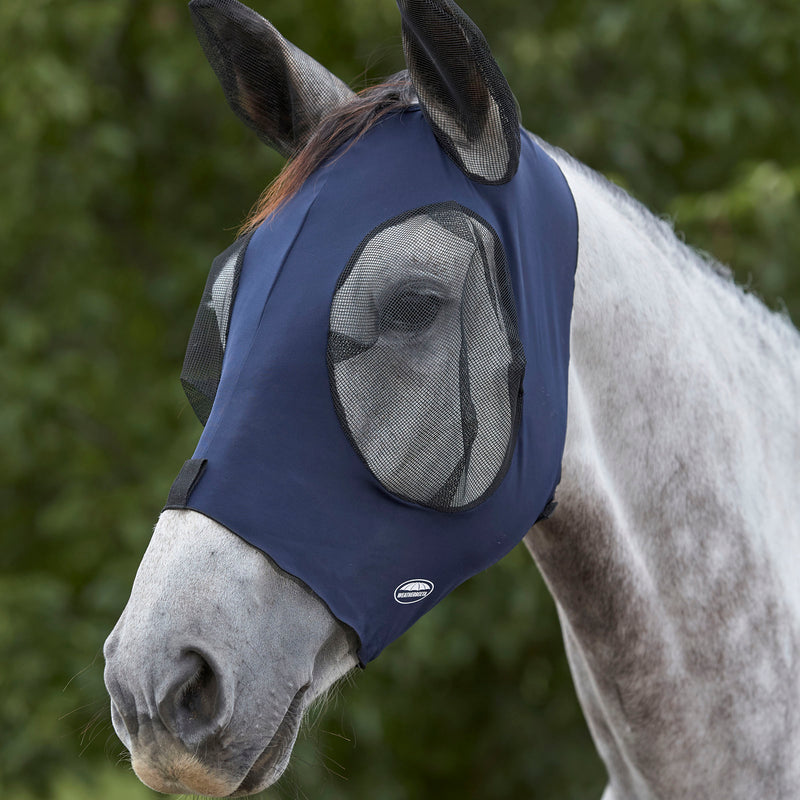 image_main - Navy/Black - WeatherBeeta Deluxe Stretch Bug Eye Saver with Ears - .jpg