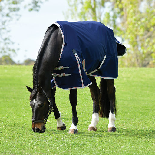 image_main - Navy/Silver/Red - WeatherBeeta ComFiTec Essential Plus Standard Neck Lite - .jpg